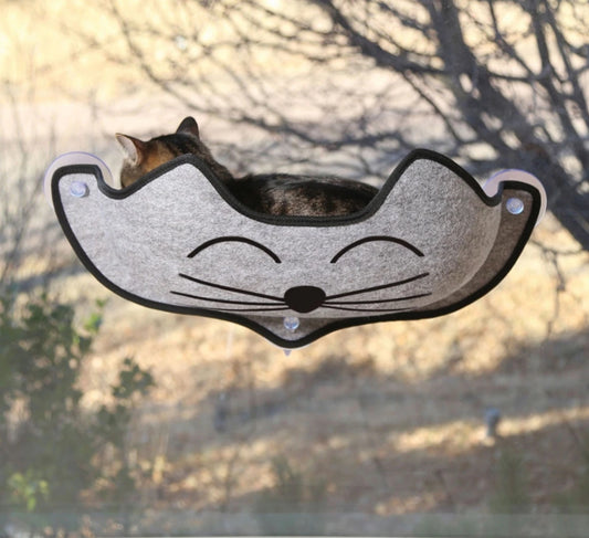 K&H EZ Mount Window Bed w/ Kitty Face