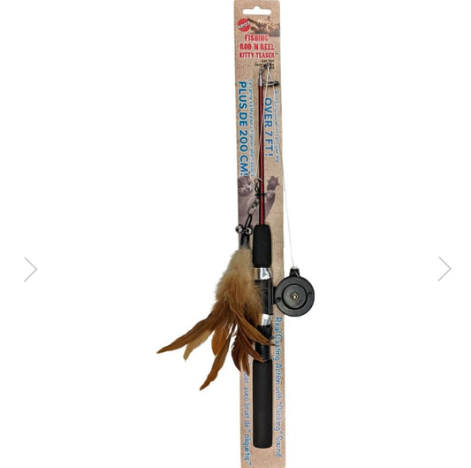 Spot Fishing Rod 'n Reel Teaser Wand