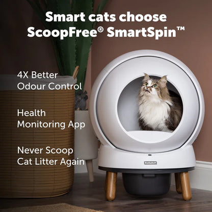 Petsafe Scoopfree Smartspin Self-Clean Litter Box