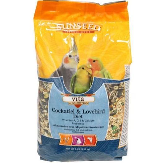 Vita Cockatiel & Lovebird Food