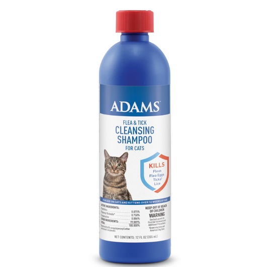 Adam's Flea & Tick Shampoo for Cats