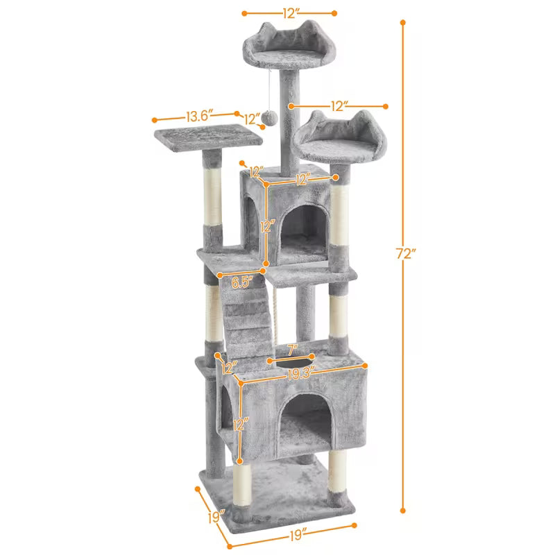 Deluxe Multi Level Cat Tree