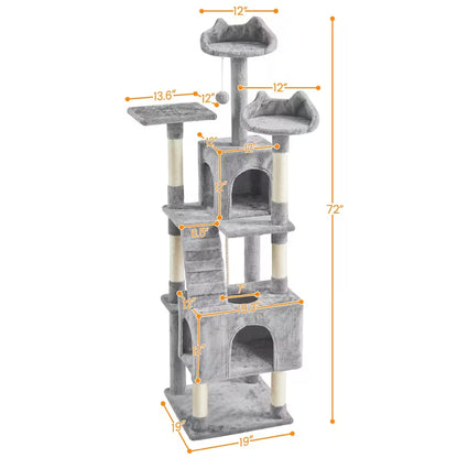 Deluxe Multi Level Cat Tree