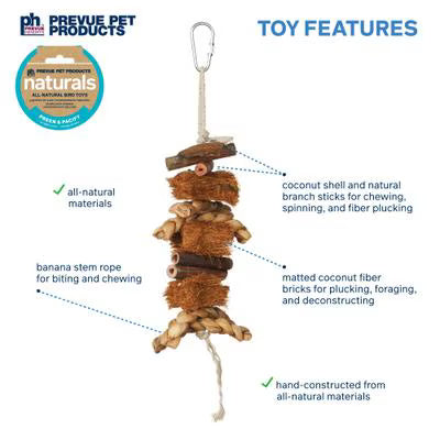Coco Rope Bird Toy