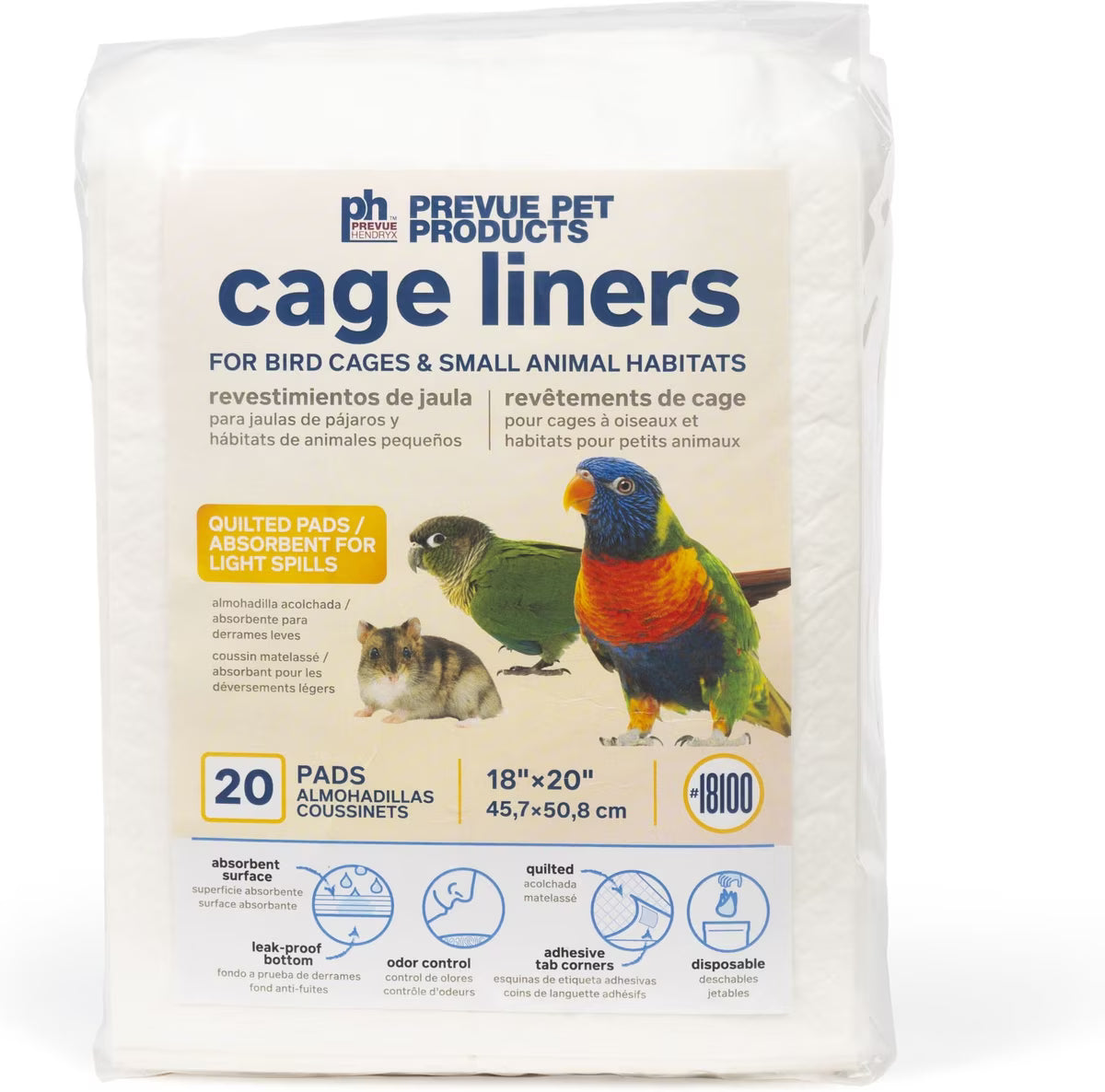 Prevue Pet Small Pet Cage Liners