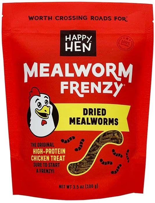 Happy Hen Mealworm Frenzy