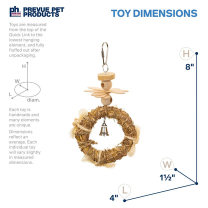Naturals Crown Bird Toy