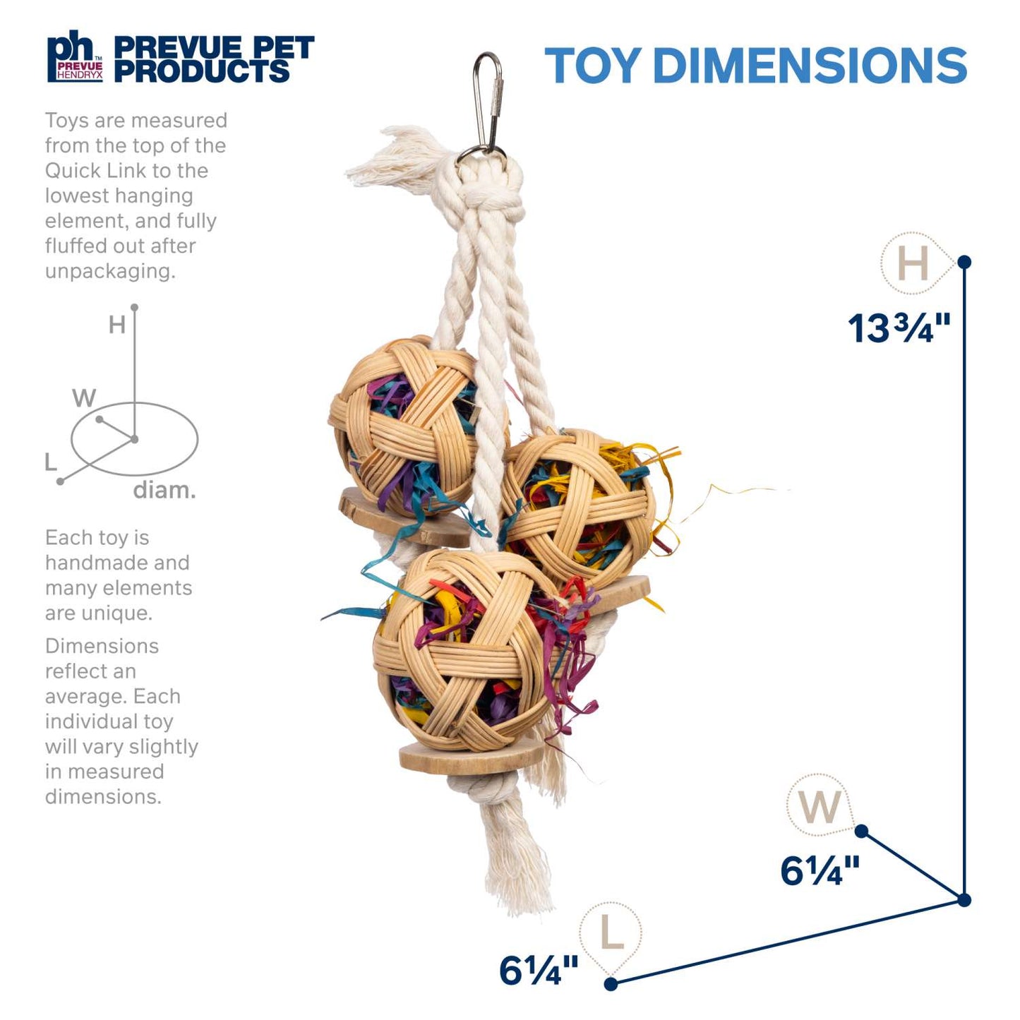 Cluster of Fun Bird Toy