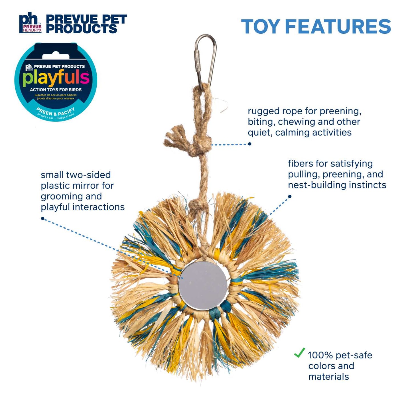 Sunburst Bird Toy