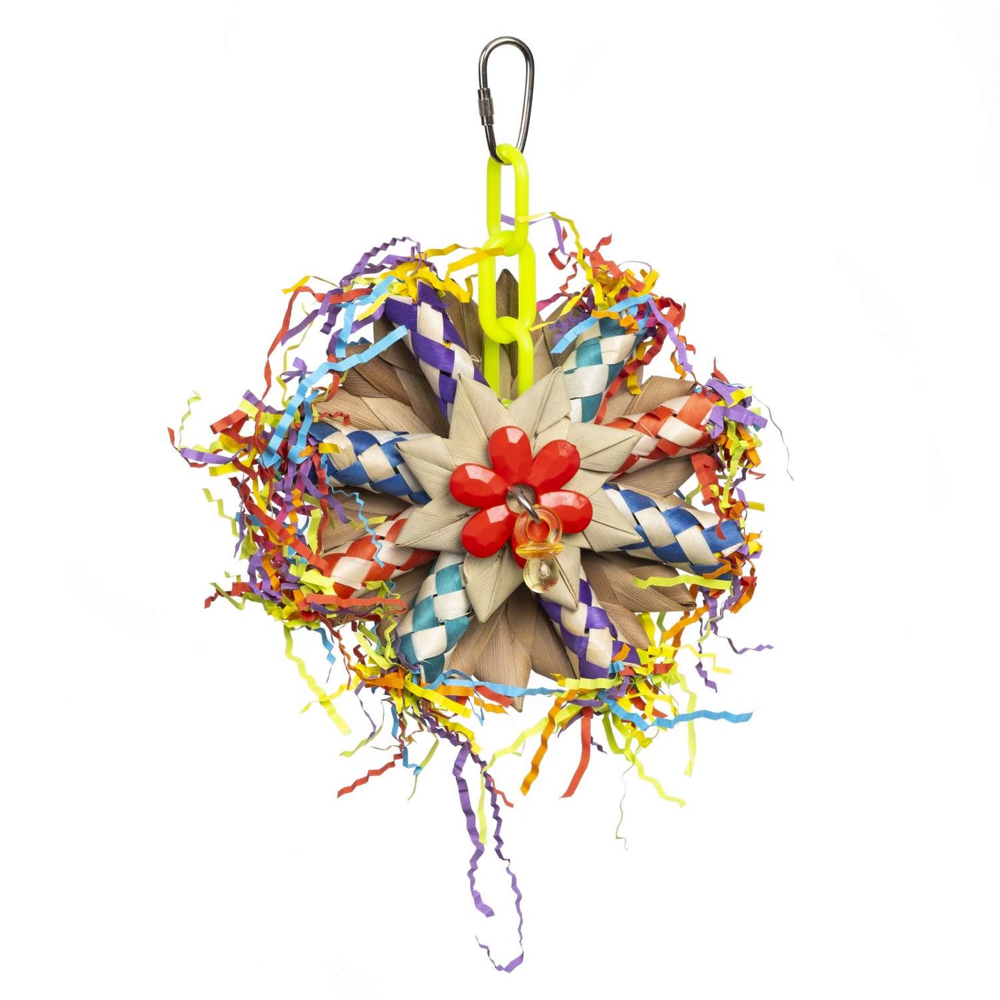 Preening Wheel Bird Toy
