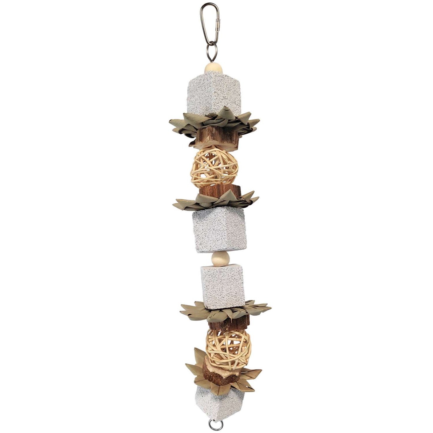 Lava Cubes & Spheres Bird Toy