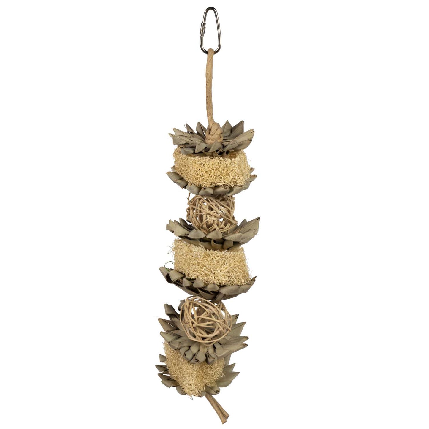 Flowers & Cubes Bird Toy