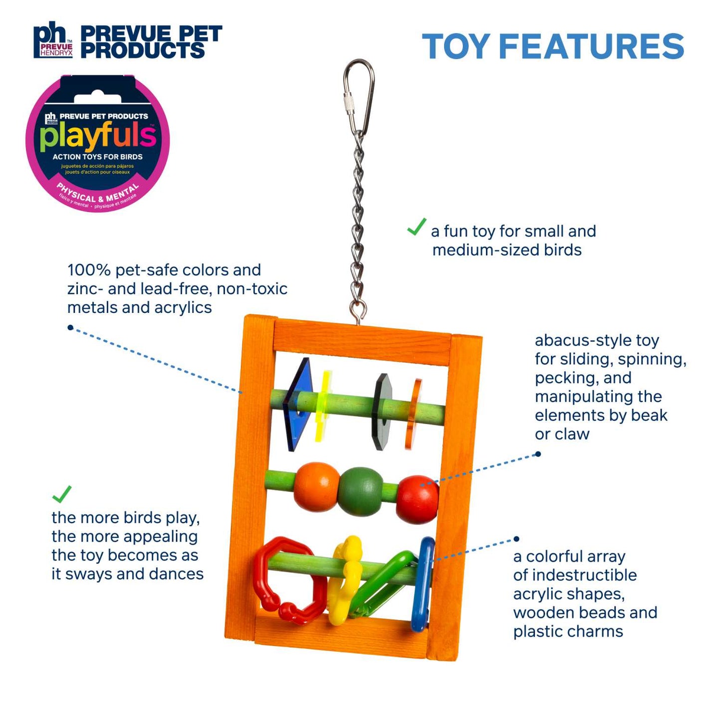 Abacus Bird Toy