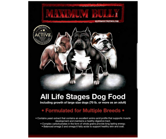 Maximum Bully Dog Food