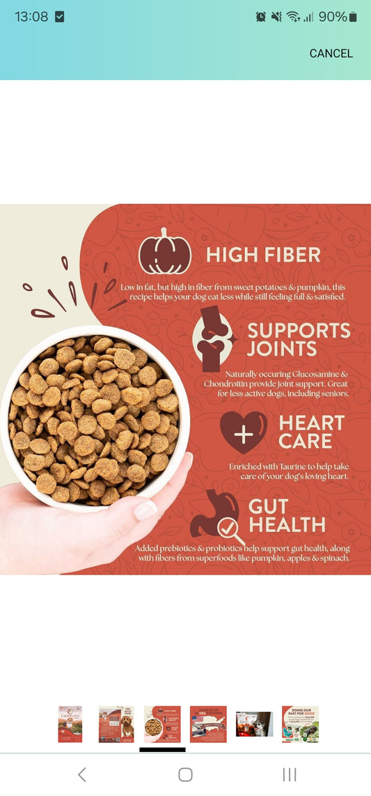 Earthborn Holistic Weight Control Chicken & Vegtables