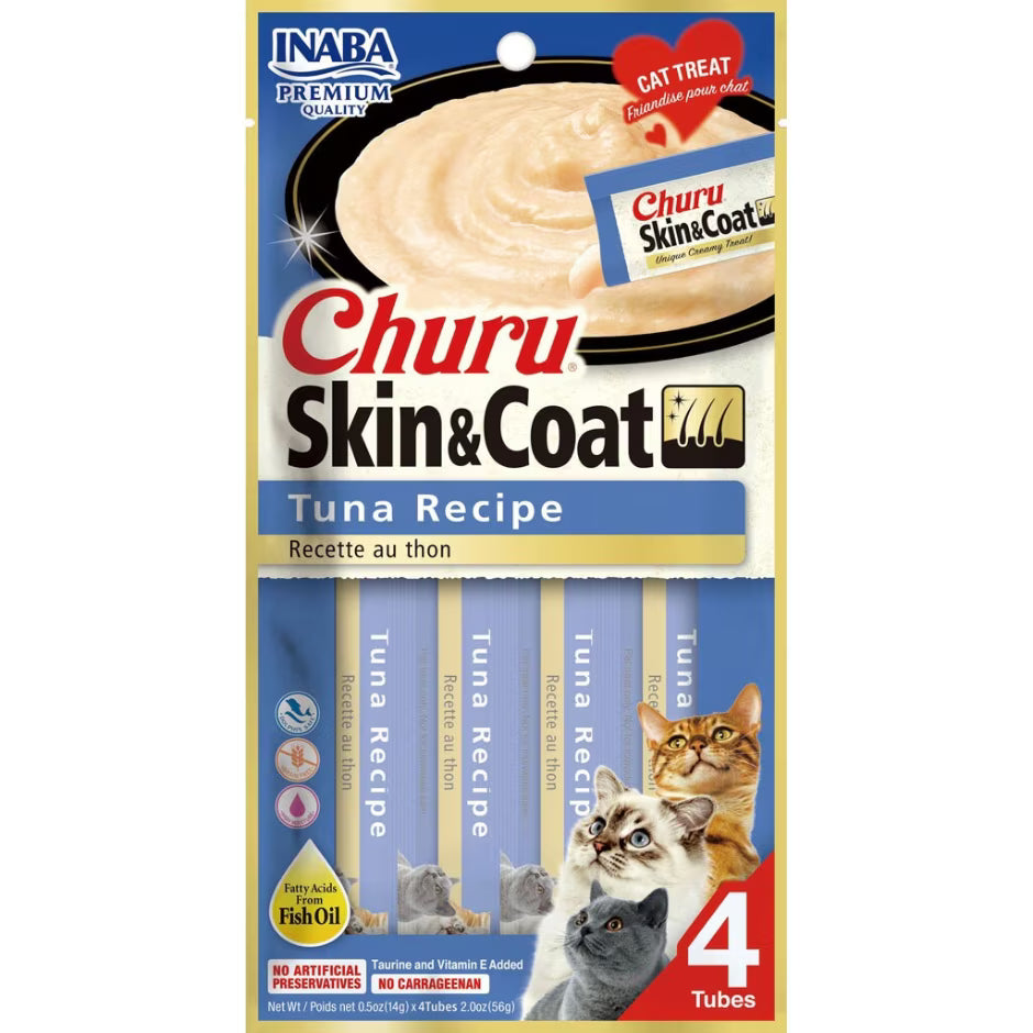 Inaba Churu Puree Cat Treats 4pks