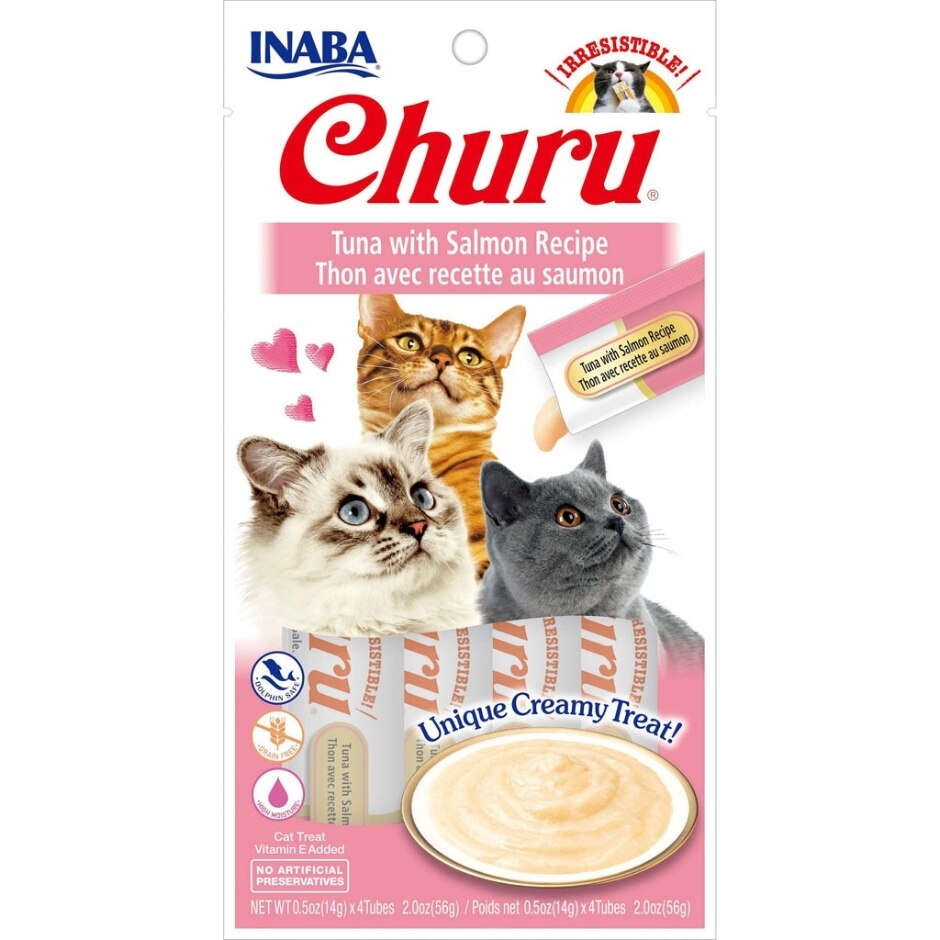 Inaba Churu Puree Cat Treats 4pks