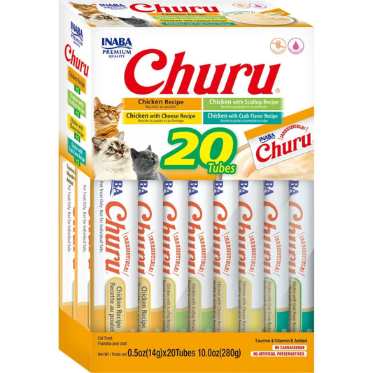 Inaba Churu Puree Cat Treats 20pk