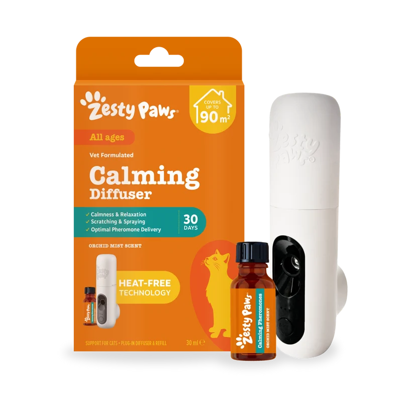 Zesty Paws Cat Calming Diffuser Starter Kit