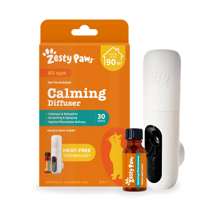 Zesty Paws Cat Calming Diffuser Starter Kit